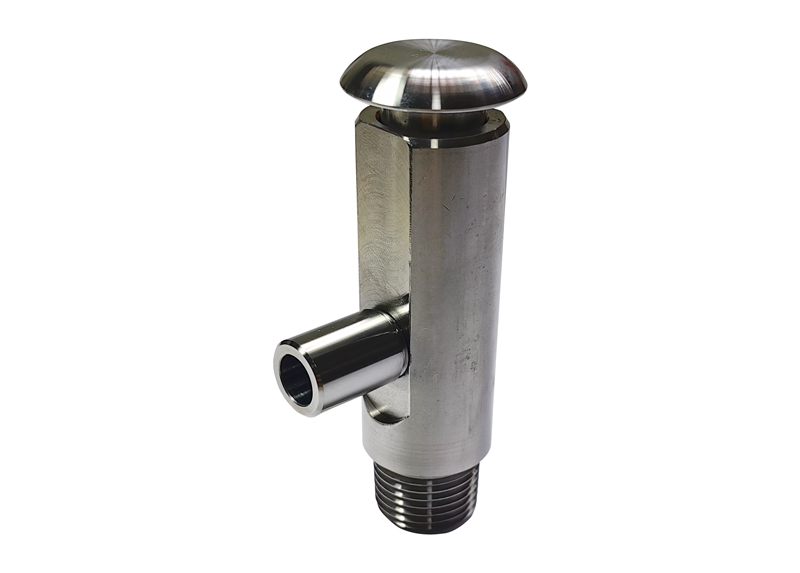 Inner opening sampling valve